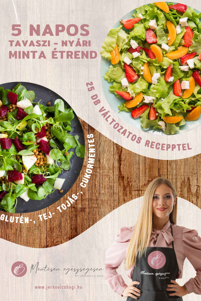5 Napos Tavaszi - Nyári Mintaétrend